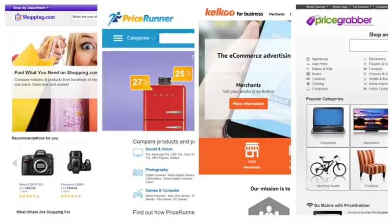 Price Comparison Websites