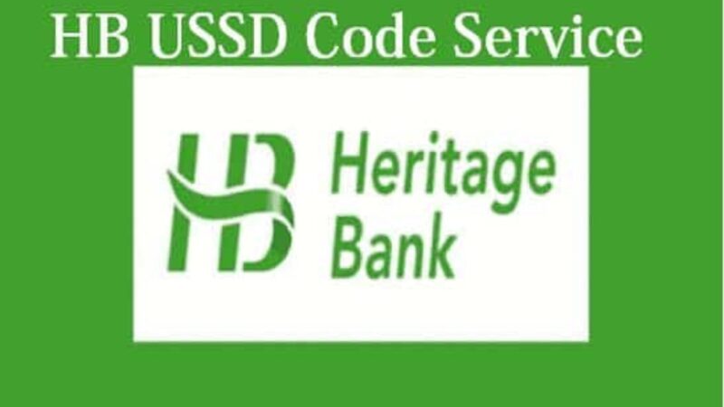 Heritage Bank USSD code *322#