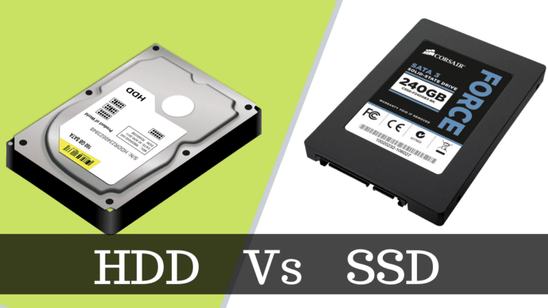 Solid-State Drive (SSD) vs. Hard Disk Drive (HDD)