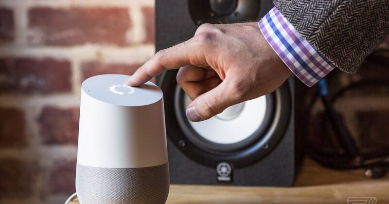 Google Home Voice Recording
