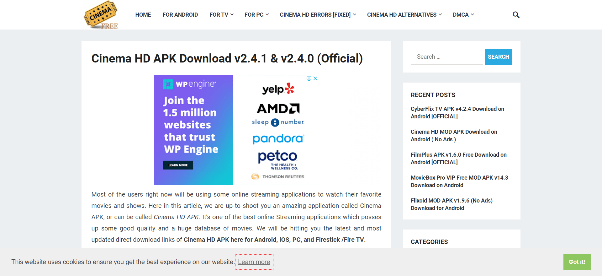 Cinema HD APK