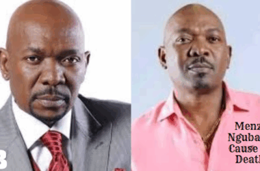 Menzi Ngubane Cause Of Death